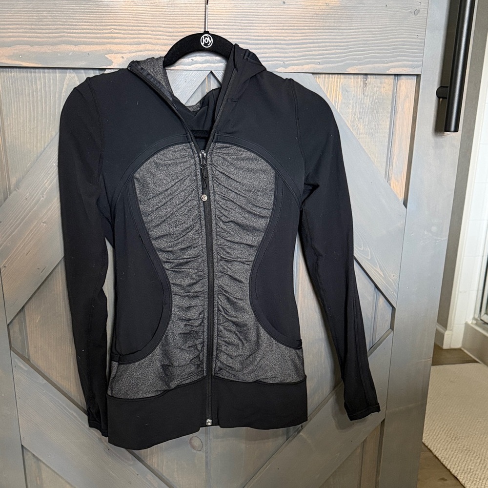 lululemon athletica Black and Gray Jacket